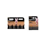 Duracell - plus - aa k8 pile lr6 (aa) alcaline(s) 1. 5 v 8 pc(s)