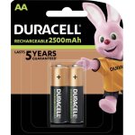 Pile rechargeable duracell rcr aa x2 2500 mah