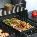 Selection plaque barbecue 1. 5 litres petit plat de cuisson bbq plaque four antiadh�sive plaque de cuisson ...