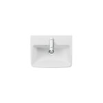 Duravit - no. 1 lave - mains, avec trou pour robinet, avec trop - plein,