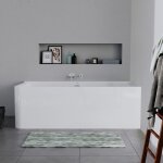 Duravit - baignoire d'angle en acrylique design pour salle de bain, avec vidage de trop plein, 2 places ... Duravit - baignoire d'angle en acrylique design pour salle de bain, avec vidage de trop plein, 2 places ...