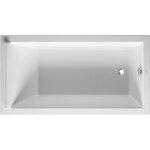 Duravit - baignoire starck rectangulaire 1700x900 mm, avec un dossier, avec un appui - t�te, en acrylique ...