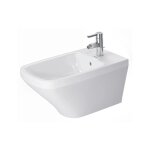 Duravit - bidet mural durastyle 62cm avec trop - plein, avec plage de Duravit - bidet mural durastyle 62cm avec trop - plein, avec plage de