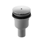 Duravit - bonde de receveur de douche, sortie verticale, blanc