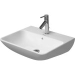 Duravit - me by starck - lavabo 55x44 cm, avec un trou pour robinet, blanc alpin 2335550000