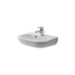 Duravit - d - code - lave - mains 450x340 mm, avec un trou pour robinet, blanc alpin 07054500002