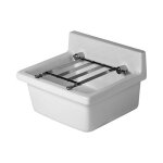 Duravit evier starck 3 48cm, sans trou pour robinet, 03134800001