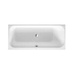 Duravit - happy d. 2 baignoire rectangulaire � encastrer, dossier