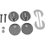 Duravit - kit fixation abattant wc