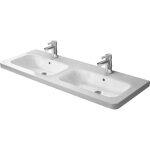 Duravit - lavabo double durastyle 130x48 cm avec trop - plein, avec