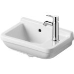 Duravit - lave - mains starck 3 40cm, trou pour robinet � droite,
