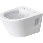 Duravit d - neo - wc suspendu compact, avec abattant, rimless, blanc 45870900a1