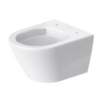 Duravit ? cuvette wc suspendu compact ? sortie horizontale ? chasse d'eau basse 4, 5 / 3l ? c�ramique ...