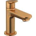 Duravit - robinet lave - mains eau froide wave bronze bross�