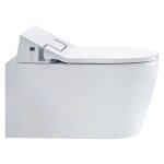 Duravit - sensowash slim - abattant �lectronique de bidet slim, softclose, blanc alpin 611000002304300 ...