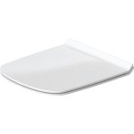 Duravit - sige de wc durastyle sans charnires softclose acier