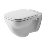 Duravit - wc suspendu d - code, chasse d'eau plate, 355x540x350mm,
