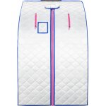 Vevor dur�e max. 60 min cabine de sauna portable infrarouge chauffant amincissant 680 w