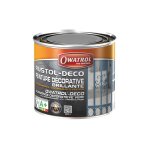 Durieu - peinture d�corative antirouille rustol deco ral 9010 blanc pur brillant 0, 75l owatrol