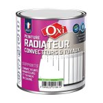 Oxi - peinture radiateur satin 500ml blanc
