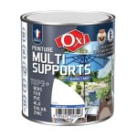 Oxi - peinture top 3 bois fer pvc mat 500ml blanc ral9010