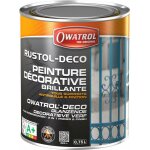 Durieu - peinture d�corative antirouille rustol deco ral 6005 vert mousse brillant 0, 75l owatrol