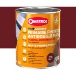 Owatrol - primaire et finition mat antirouille rustol� primer ap 60 brun - rouge (ow8) 2. 5 litres