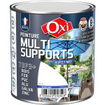 Durieu - solution intrieure / extrieure oxi peinture multi supports mat gris clair (ral 7035) 2. 5 ...