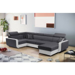 Lisa design - dustin - canapé d'angle réversible panoramique en u - 7 places - convertible avec coffres ... Lisa design - dustin - canapé d'angle réversible panoramique en u - 7 places - convertible avec coffres ...