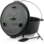 Dutch oven do12f, 13, 6 l forest cocotte en fonte, faitout en fonte - bbq - toro Dutch oven do12f, 13, 6 l forest cocotte en fonte, faitout en fonte - bbq - toro
