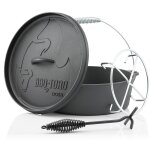 Dutch oven do6ax 5, 5 litres alpha marmite en fonte - bbq - toro Dutch oven do6ax 5, 5 litres alpha marmite en fonte - bbq - toro