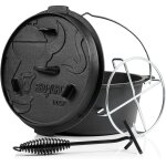 Dutch oven do9px 9, 0 litres premium marmite en fonte - bbq - toro