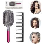 Pour dyson peigne  dents larges coiffure massage lissage brosse ensemble outil accessoires petite brosse ...