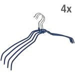 Cintre wenko bleu métal slim 16 pièces antidérapant 41x21 cm cintre fonctionnel pour chemises vestes ... Cintre wenko bleu métal slim 16 pièces antidérapant 41x21 cm cintre fonctionnel pour chemises vestes ...