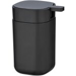 Distributeur de savon wenko davos noir 3 pices salle de bain set d'accessoires de salle de bain noir ...