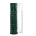 Easycloture - grillage soud� en rouleau h1m20 x l25m fil 2. 5mm maille 100x50 mm vert
