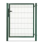 Easycloture - portillon grillagé en acier galvanisé maille 200 x 50 occultable passage 1m x h 2m vert ... Easycloture - portillon grillagé en acier galvanisé maille 200 x 50 occultable passage 1m x h 2m vert ...