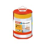 Tesa - easycover drouleur + bache et ruban de masquage 33m x 0. 55m