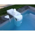 Poche de filtration pour skimmer de piscine ? panier pr�filtre brevet� ? compatible blocs filtration ...
