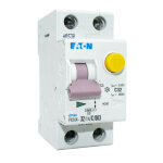 Magn�tothermique diff�rentiel eaton 32a 1p + n 4. 5ka 30ma courbe c type ac 2m 237161