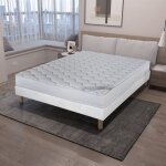 Ebac literie - matelas mousse 140x200x18 cm soutien �quilibr� blanc - montina
