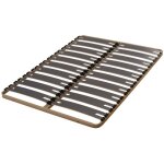 Ebac literie - sommier  lattes 140x190 c310 - 20 lattes bois - fabrication franaise