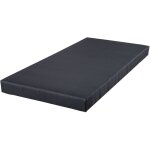 Ebac literie - sommier à lattes 90x190 cm 9 lattes larges anthracite - srateis Ebac literie - sommier à lattes 90x190 cm 9 lattes larges anthracite - srateis