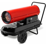 Canon de chaleur direct 20kw diesel / fioul rservoir 19l roues ? eberth