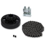 Embrayage centrifuge pour arbre 25, 4mm , embrayage  pignon avec chane type 428 1, 2m et toolkit, ...