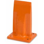 Fendeur de bches manuel, coin de fendage, fendeur de bois en acier, dimensions 8 x 7 x 13 cm, fendre ...