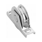 Roue gorge u sur roulement pour portail 20mm à encastrer - Ø120mm Roue gorge u sur roulement pour portail 20mm à encastrer - Ø120mm
