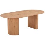 Ebuy24 - boavista table de salle  manger 100x210cm naturel.