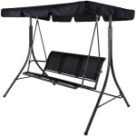 Ebuy24 - balancelle de jardin 3 places montreal