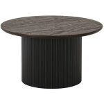 Ebuy24 - table basse ronde boavista �80cm - marron